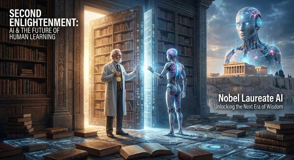 诺贝尔奖得主：AI 会推动人类学习的「第二次启蒙」