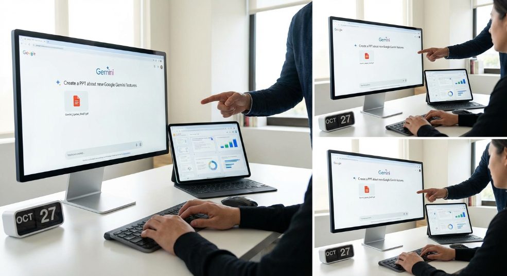 谷歌 Gemini 新技能：一个提示词、一份文件就能生成 PPT第二张图