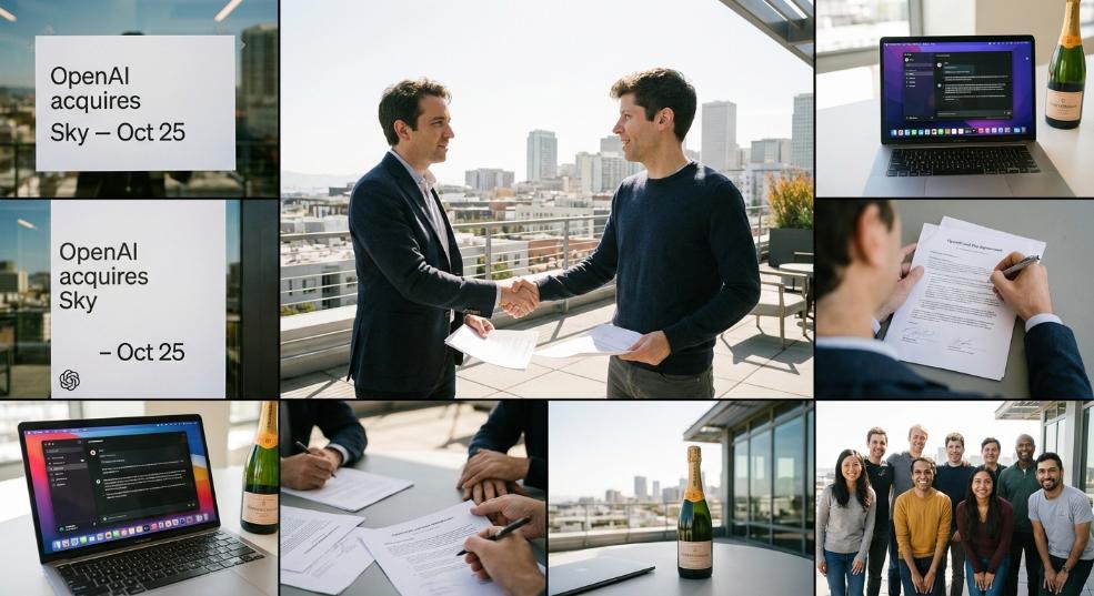 OpenAI 收购 macOS AI 工具 Sky第一张图