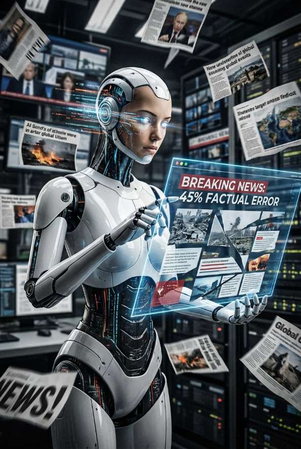 国际研究：AI 助手常歪曲新闻内容，45% 回答存重大问题