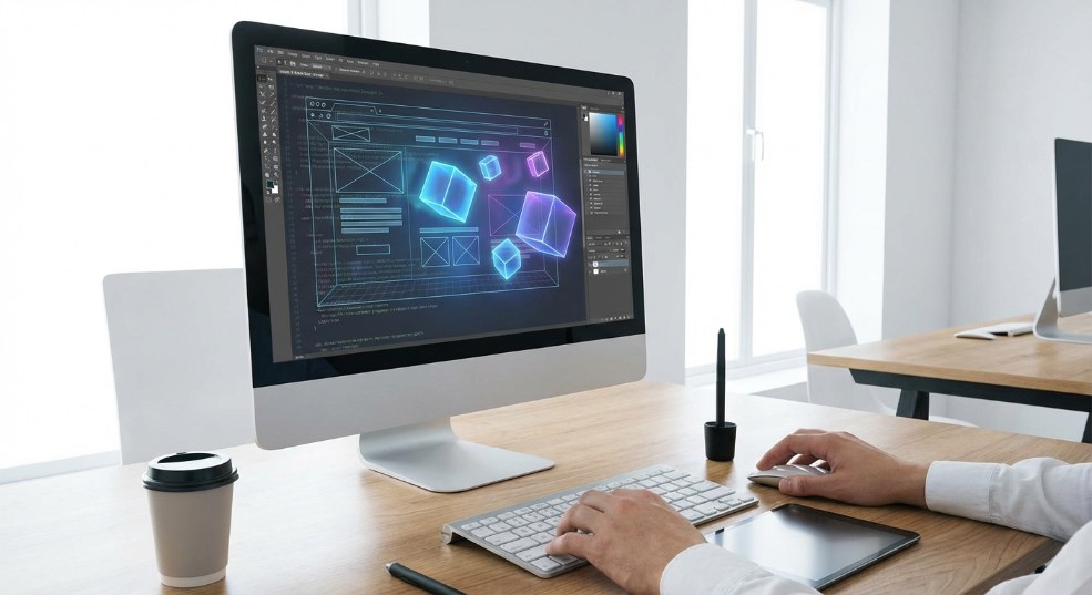 炫酷3D效果网站建设的制作流程