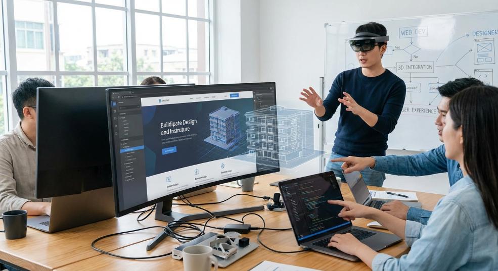 炫酷3D效果网站建设的制作流程第一张图