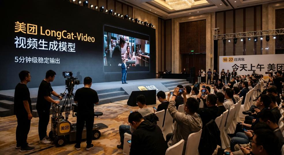 美团发布开源 LongCat-Video 视频生成模型，可稳定输出 5 分钟级内容第二张图