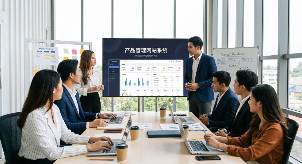 产品管理网站系统: 简化企业产品管理的利器第一张图