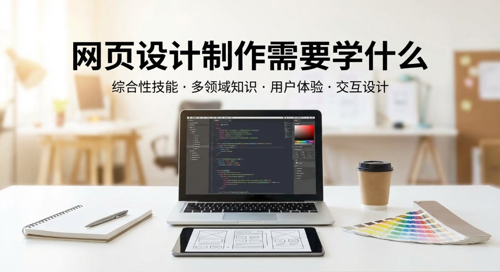 网页设计制作需要学什么