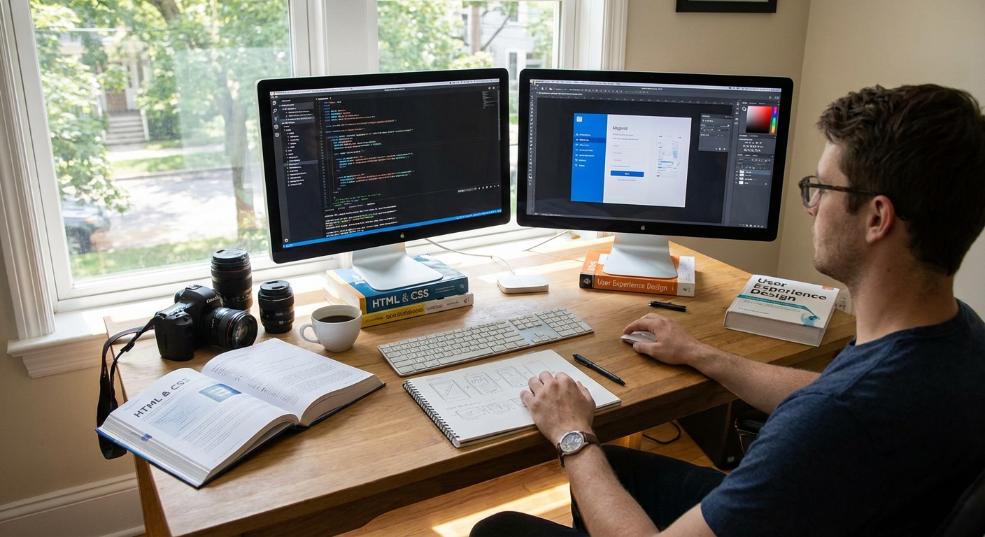 网页设计制作需要学什么第一张图