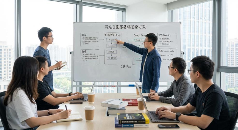 网站页面服务端渲染方案第一张图