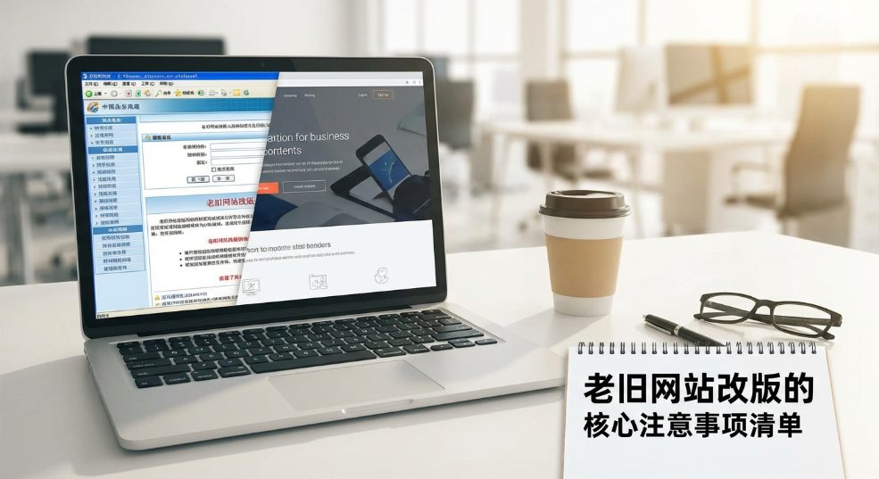 老旧网站改版的核心注意事项清单