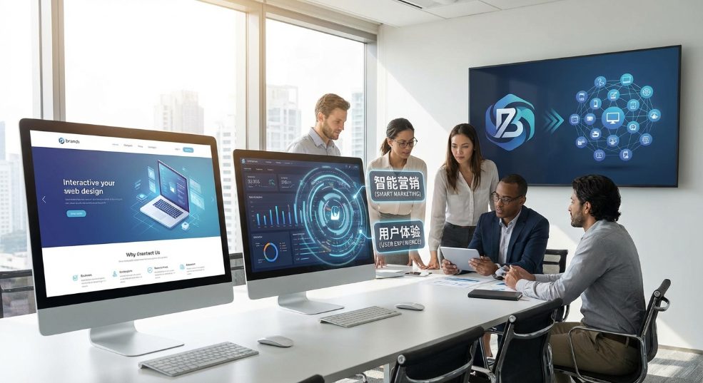 专业网站设计理念升级助推品牌智能营销