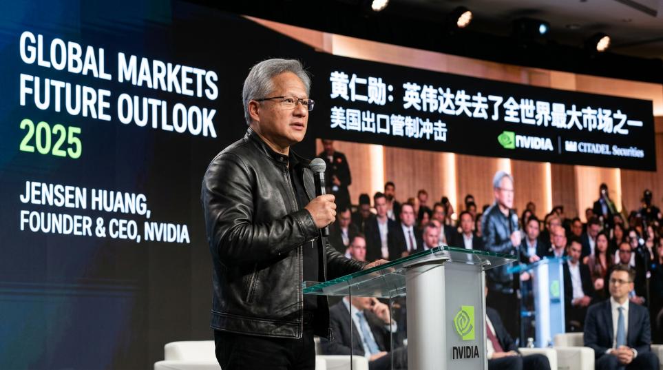 黄仁勋：英伟达失去了全世界最大市场之一