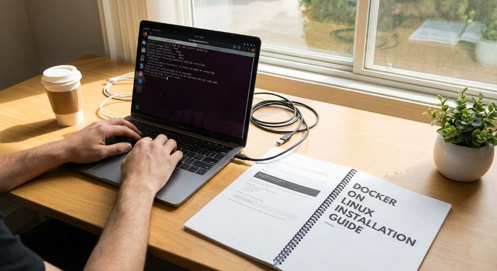 docker linux 安装第一张图