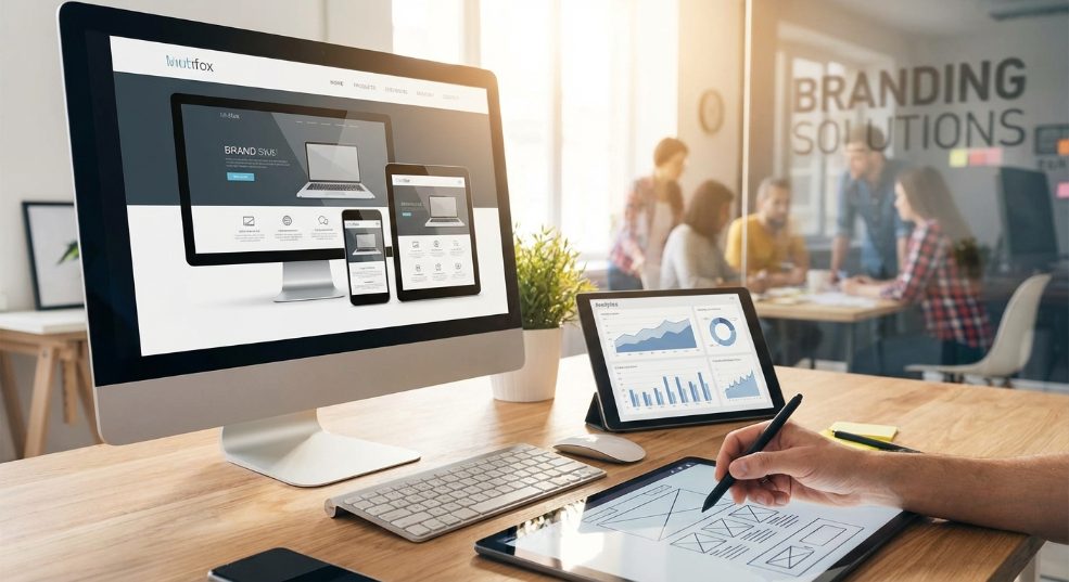 专业网站设计解决方案助力品牌全网推广