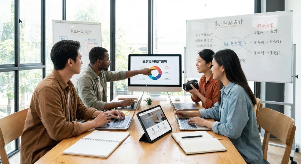 专业网站设计解决方案助力品牌全网推广第一张图