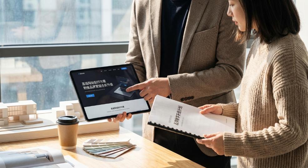 高端网站制作方案助推品牌营销全新升级第一张图