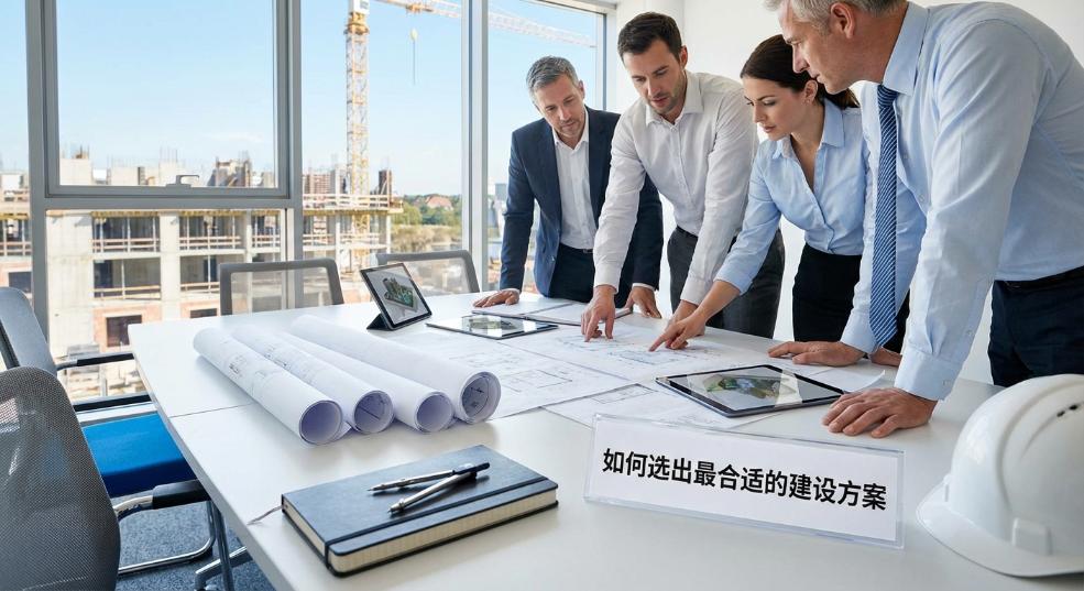 如何选出最合适的建设方案？