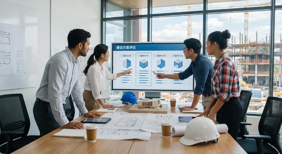 如何选出最合适的建设方案？第二张图