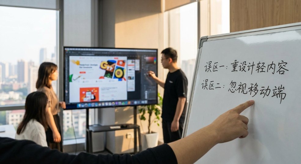 网站建设存在哪些误区？第二张图