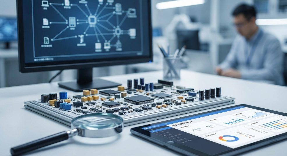 电子元器件站优化