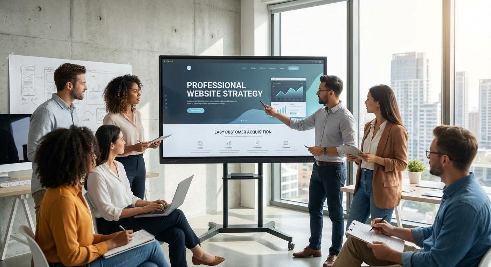 专业网站建设策略助你轻松获客