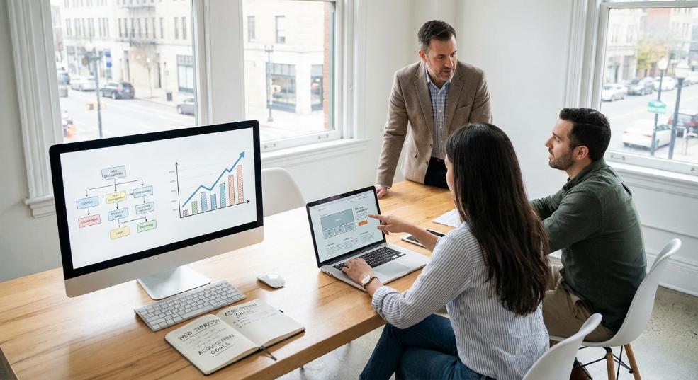 专业网站建设策略助你轻松获客第一张图