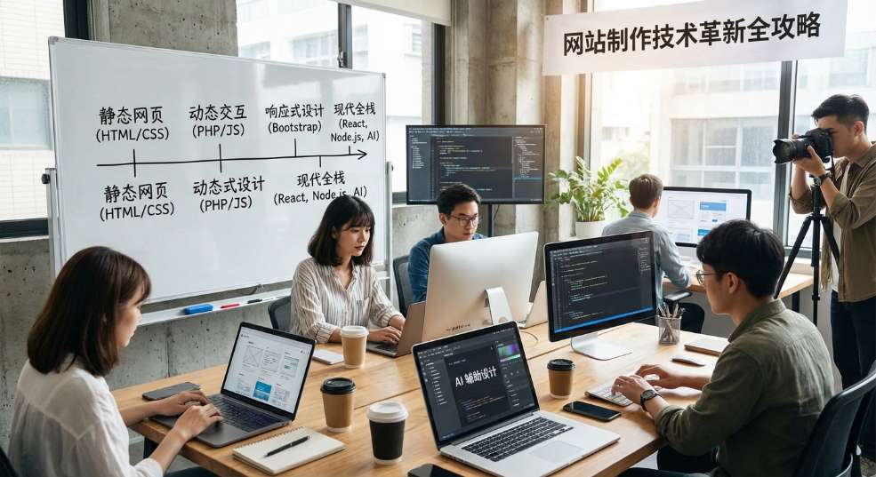 网站制作技术革新全攻略第一张图