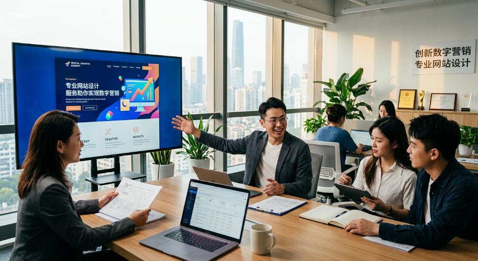 专业网站设计服务助你实现数字营销第二张图