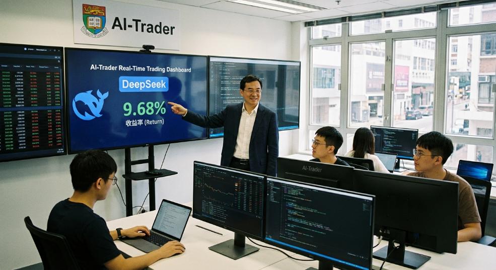 DeepSeek 领跑 AI 实盘交易对决，收益达 9.68%第一张图