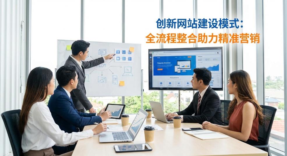创新网站建设模式全流程整合助力精准营销