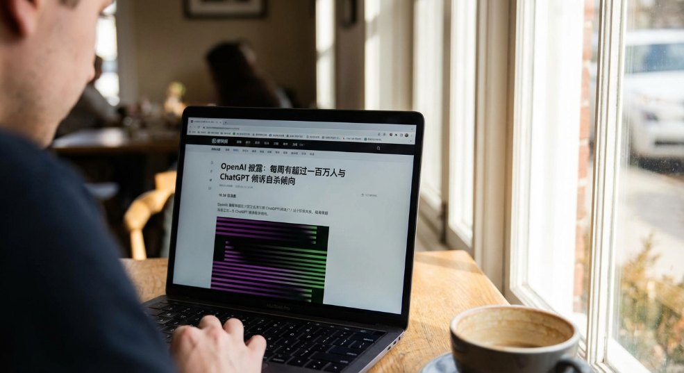 OpenAI 披露：每周有超过一百万人与 ChatGPT 倾诉自杀倾向第一张图