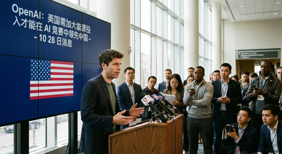 OpenAI：美国需加大能源投入才能在 AI 竞赛中领先中国第一张图