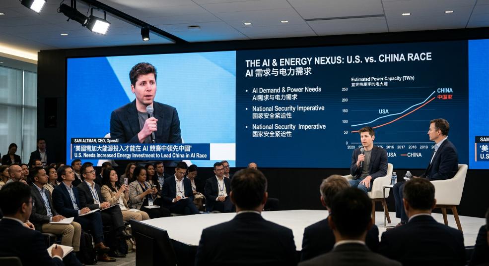 OpenAI：美国需加大能源投入才能在 AI 竞赛中领先中国第二张图
