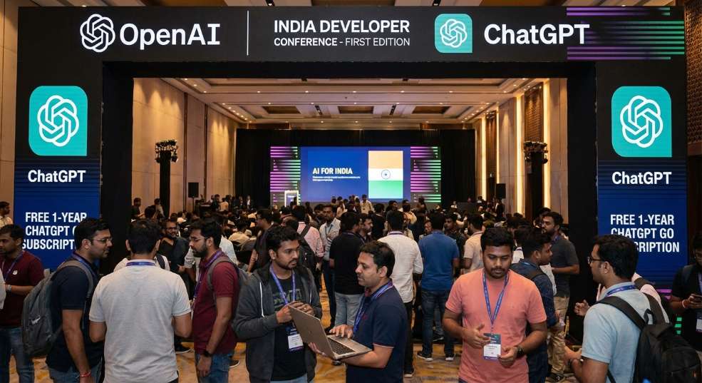 OpenAI 宣布首次在印度举办开发者大会，免费送一年 ChatGPT Go 订