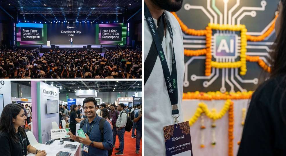 OpenAI 宣布首次在印度举办开发者大会，免费送一年 ChatGPT Go 订阅第二张图