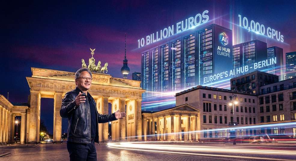 10 亿欧元部署 1 万块 GPU：黄仁勋被曝下月亲临柏林，将宣布欧洲 AI 算