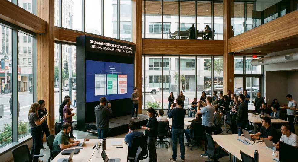 OpenAI 宣布公司完成重组，内部路线图曝光第一张图