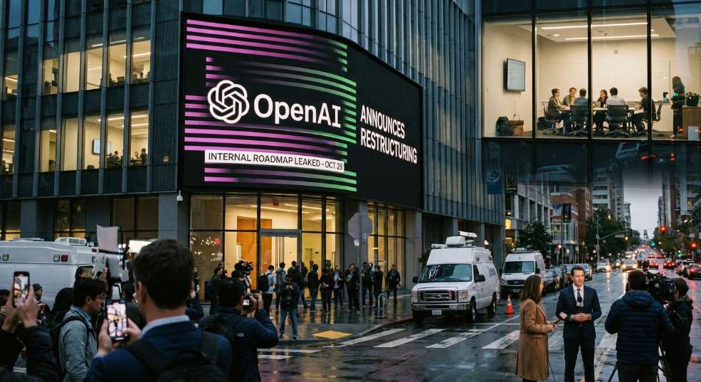 OpenAI 宣布公司完成重组，内部路线图曝光第二张图