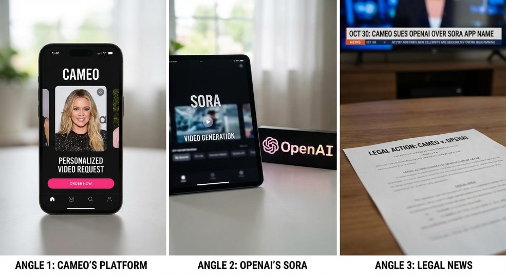 因 Sora 视频生成 App 存在同名功能，明星视频定制平台 Cameo 对 OpenAI 发起诉讼第二张图