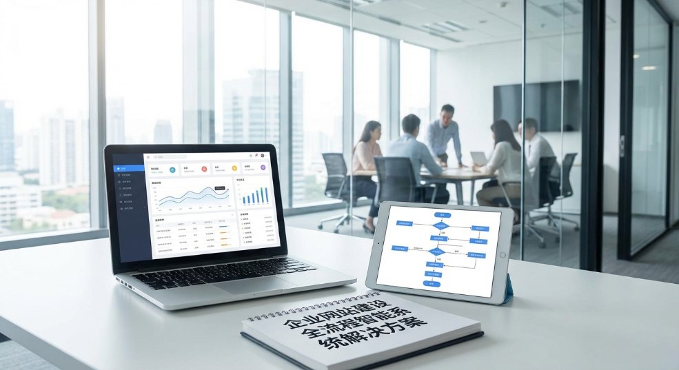 企业网站建设全流程智能系统解