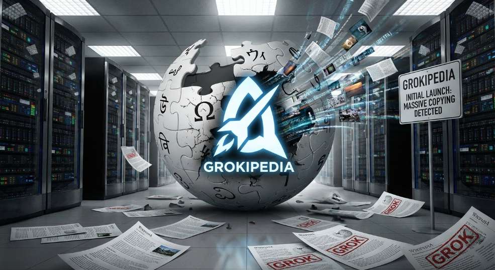 马斯克版百科 Grokipedia 初版上线，被曝大规模复制维基百科内容