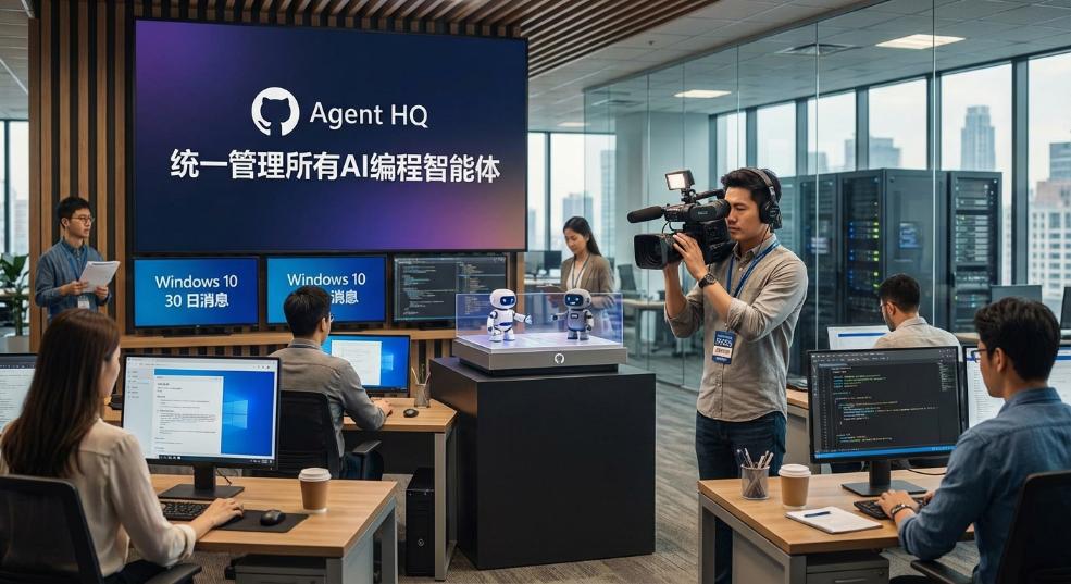 GitHub 推 Agent HQ，目标统一管理所有AI编程智能体第二张图