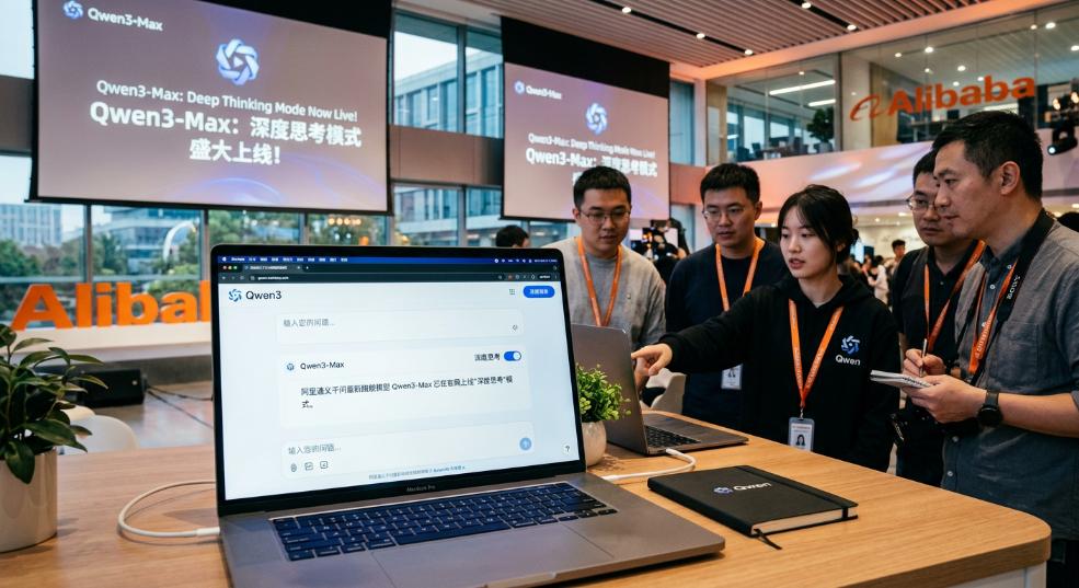 阿里通义千问能力最强语言模型，Qwen3-Max 已在官网上线深度思考功能第二张图