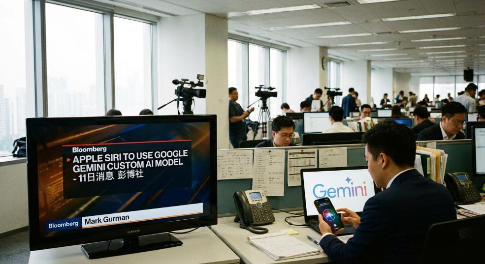 消息称苹果 Siri 将用上谷歌 Gemini 定制 AI 模型第一张图