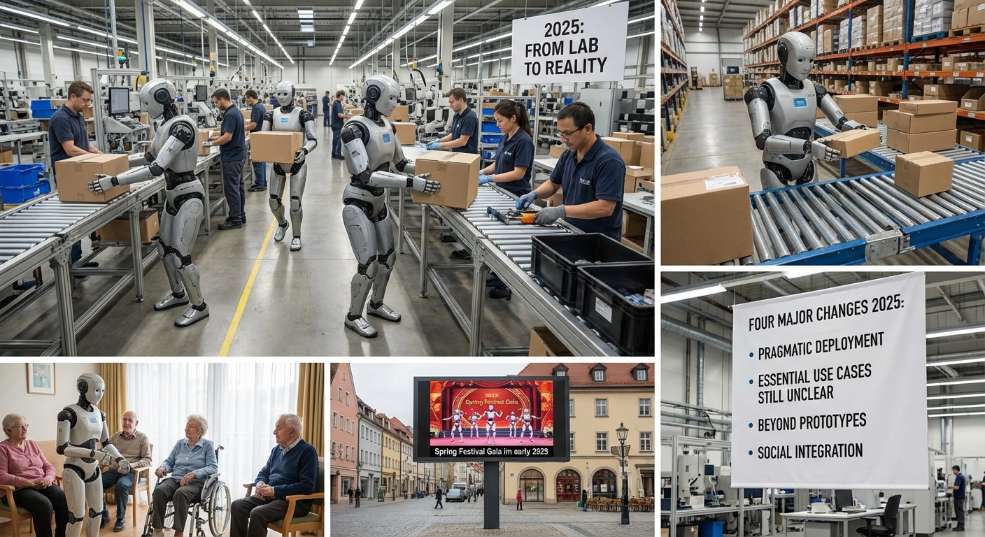盘点人形机器人2025四大变化：落地更务实，刚需场景未明第一张图