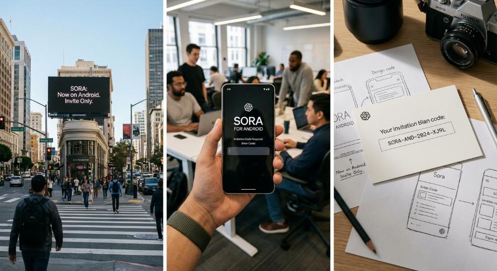 OpenAI 视频生成应用 Sora 登陆安卓平台，依旧需要邀请码第二张图