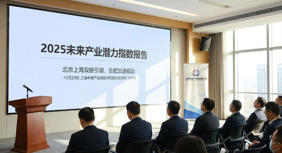 2025未来产业潜力报告：北京上海双极引领，合肥加速崛起第一张图