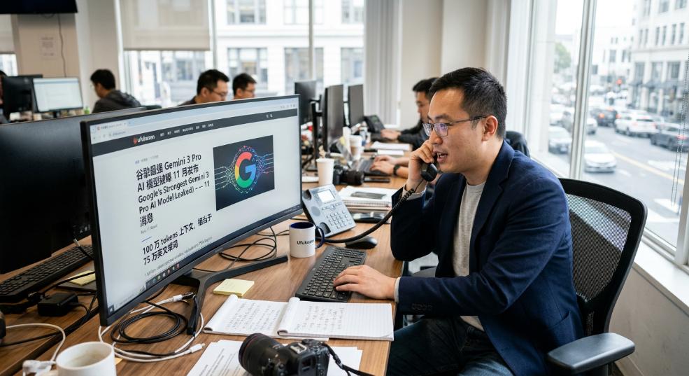谷歌最强 Gemini 3 Pro AI 模型被曝 11 月发布：100 万 tokens 上下文，相当于 75 万英文单词第一张图