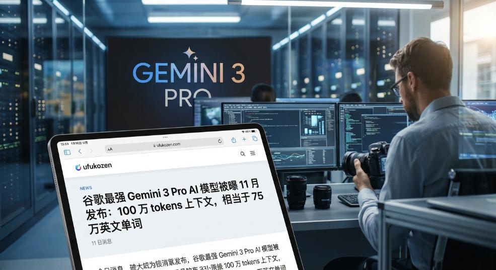 谷歌最强 Gemini 3 Pro AI 模型被曝 11 月发布：100 万 tokens 上下文，相当于 75 万英文单词第二张图