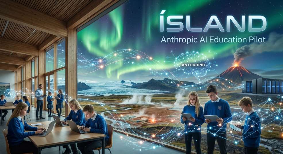 冰岛携手 Anthropic 推出国家级 AI 教育试点