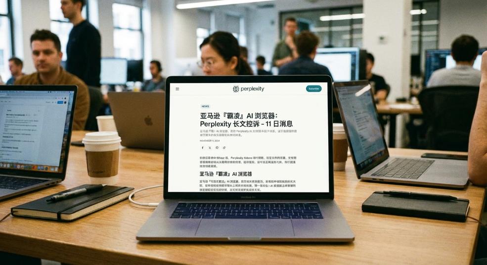 Perplexity 长文称亚马逊「霸凌」其 AI 浏览器第一张图