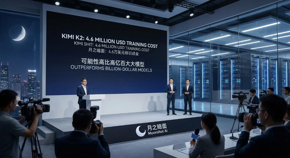 月之暗面 Kimi K2 Thinking 训练成本被曝仅 460 万美元，性能超越数十亿美元投入的 OpenAI GPT 模型第二张图
